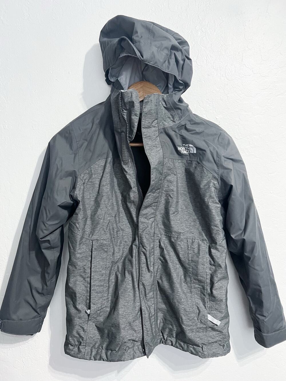 North Face Jacket Boys 10 Vortex Triclimate 3-in-1 Shell Removable Fleece Liner